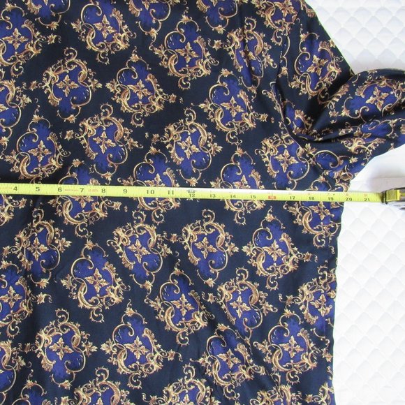 Patterned Talbots Button Up Blouse - Picture 9 of 10